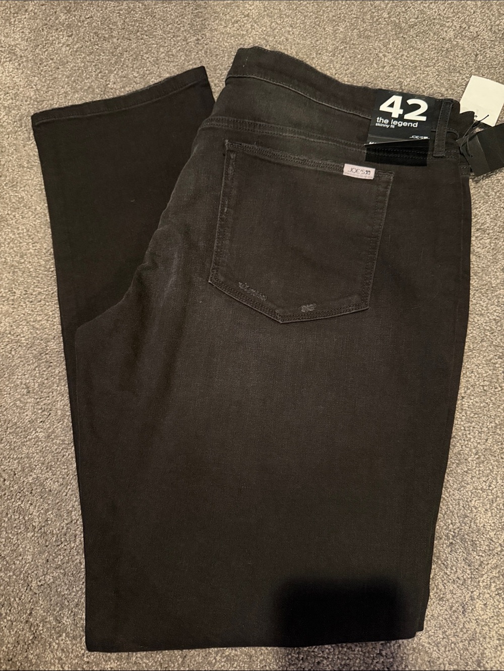 JOES Men's Black Jeans - Size 42